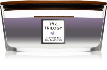 Ароматична свічка Woodwick Ellipse Trilogy Amethyst Sky 453 г Ароматична свічка Woodwick Ellipse Trilogy Amethyst Sky 453 г